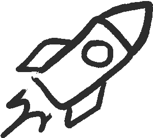 draw rocket